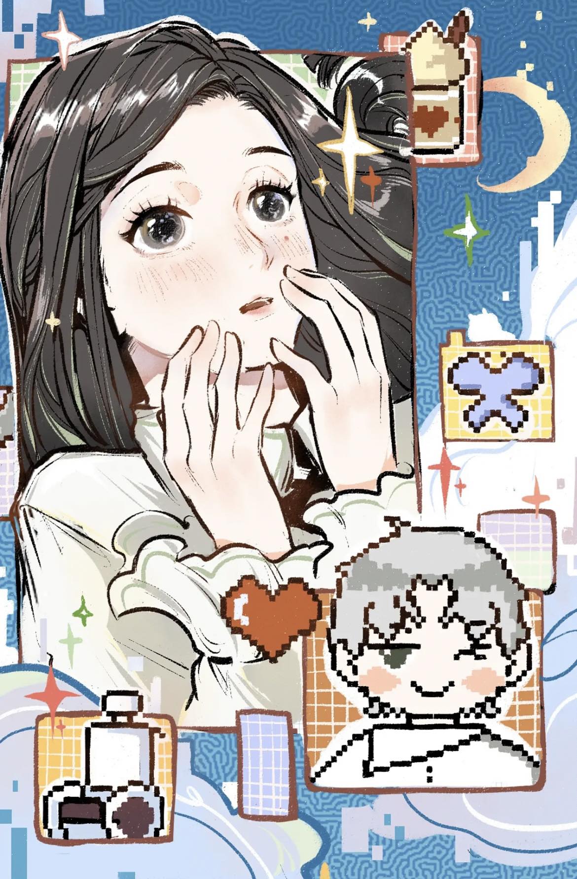 Bìa tình yêu từ hư vô